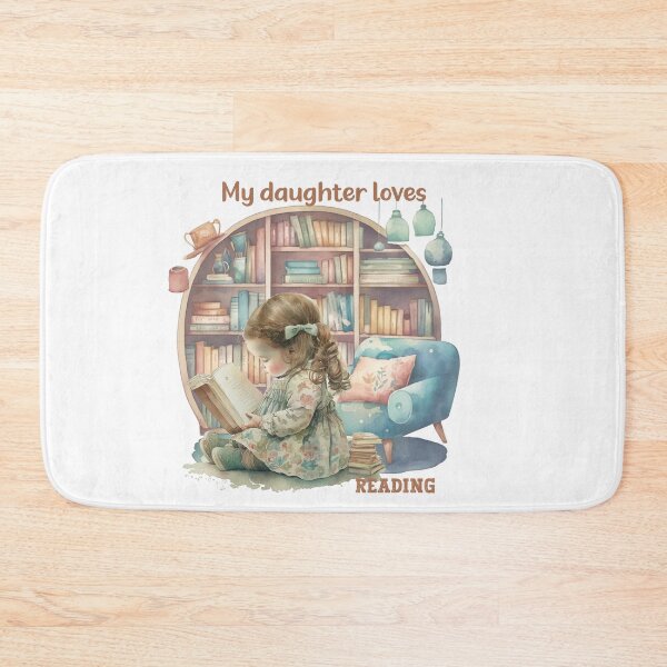 Item preview, Reading, Book lover, Reading Reading, Books, love books, Young girl, - Reader designed and sold by K.M. Creations.
