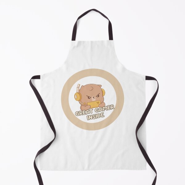 Item preview, Cute Great Gamer Inside Angry Cartoon Bear designed and sold by GSquaredDesigns.