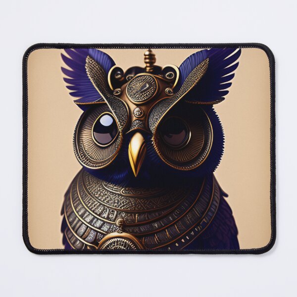 Item preview, cute steampunk owl designed and sold by Leland-Hicks.