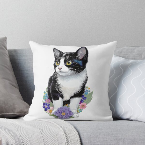 Item preview, Cute tuxedo kitten designed and sold by Lubellebubble20.