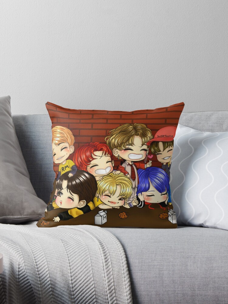 BTS Chibi - Bts - Pillow