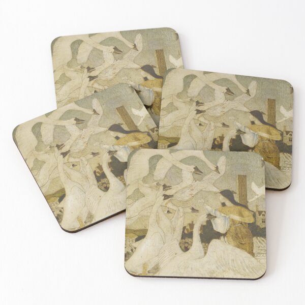 Item preview, The Wild Swans (The Twelve Brothers Turned Into Swans), 1928 Arthur Joseph Gaskin designed and sold by linggalibrary.