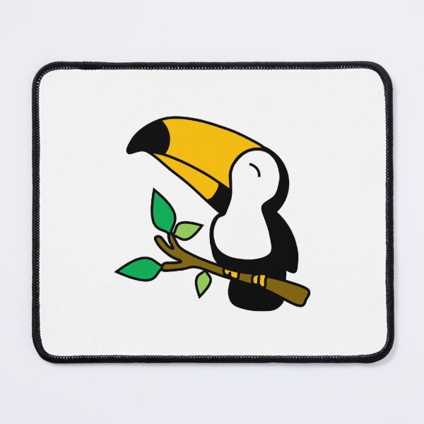 Item preview, Cute Happy Toucan Sitting on a Branch designed and sold by OrderofOps.