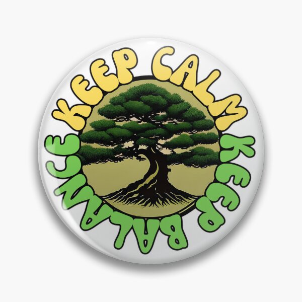 Item preview, Bonsai Keep Calm Keep Balance designed and sold by Brasuca's Art.