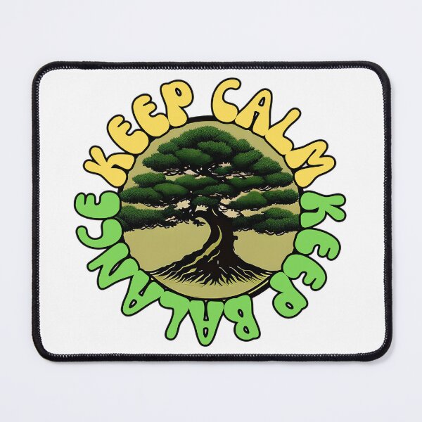 Item preview, Bonsai Keep Calm Keep Balance designed and sold by Brasuca's Art.