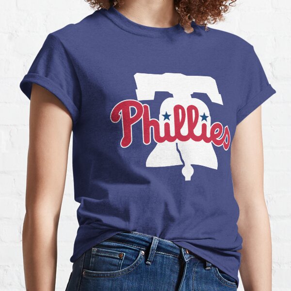 Philadelphia Phillies Womens Nike Slim Fit Shirt Ladies Tee Fightin' Phils  XS