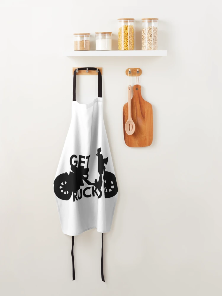 Thumbnail 4 of 6, Apron, GET RUCKED designed and sold by BAGEL DESIGN.