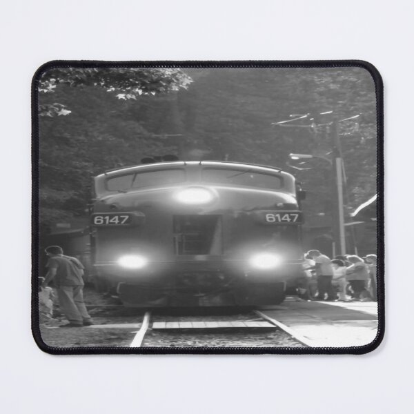 Item preview, Black and White Train Engine designed and sold by Craig Kauzmann.