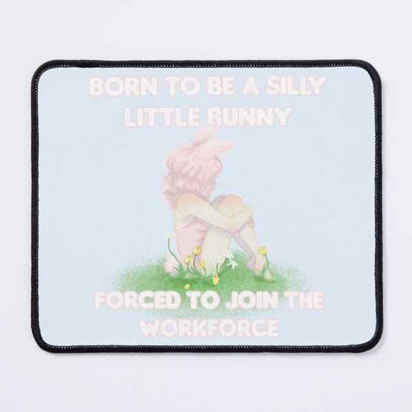 Item preview, Bunny girl with quote designed and sold by Phini-Bunny.