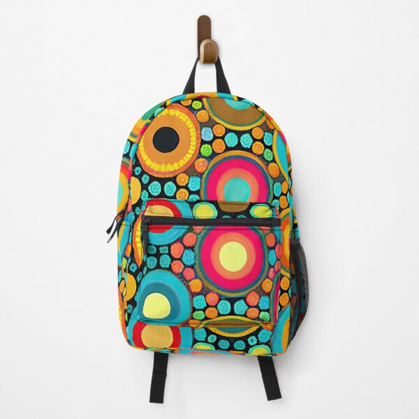 Item preview, Multicolored retro circles designed and sold by TheTrendsDesk.