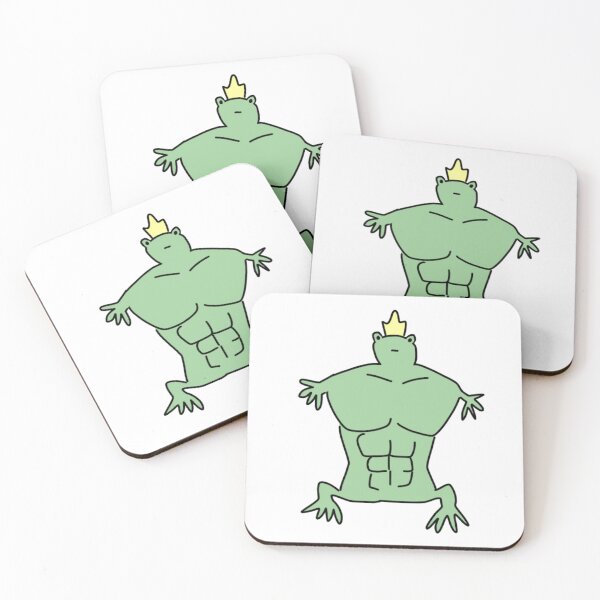 Item preview, buff frog designed and sold by JackJackCrafts.