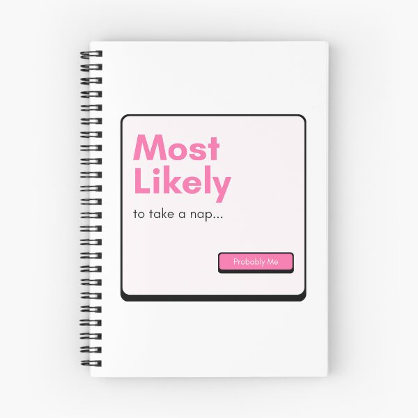 Item preview, Most Likely To Take a Nap Girls Card designed and sold by GSquaredDesigns.