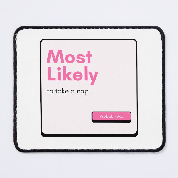 Item preview, Most Likely To Take a Nap Girls Card designed and sold by GSquaredDesigns.