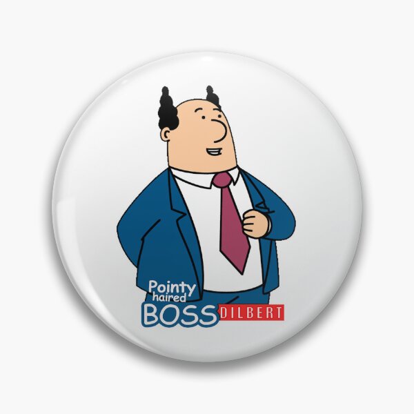 Item preview, dilbert pointy haired boss   designed and sold by calimaurice1.