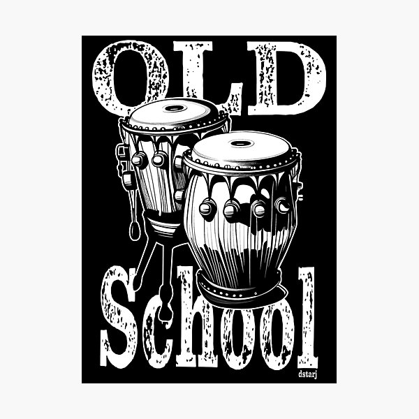 Item preview, Old School Bongos designed and sold by dstarj.