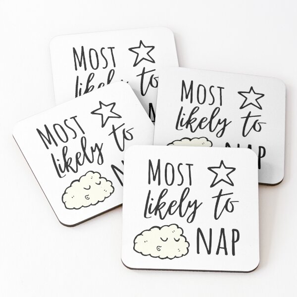 Item preview, Most Likely to Take a Nap Sleepy Cloud designed and sold by GSquaredDesigns.