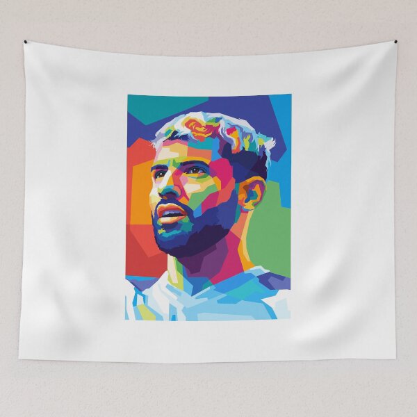 Item preview, Sergio Agüero Wpap Pop Art designed and sold by SiksisArt.