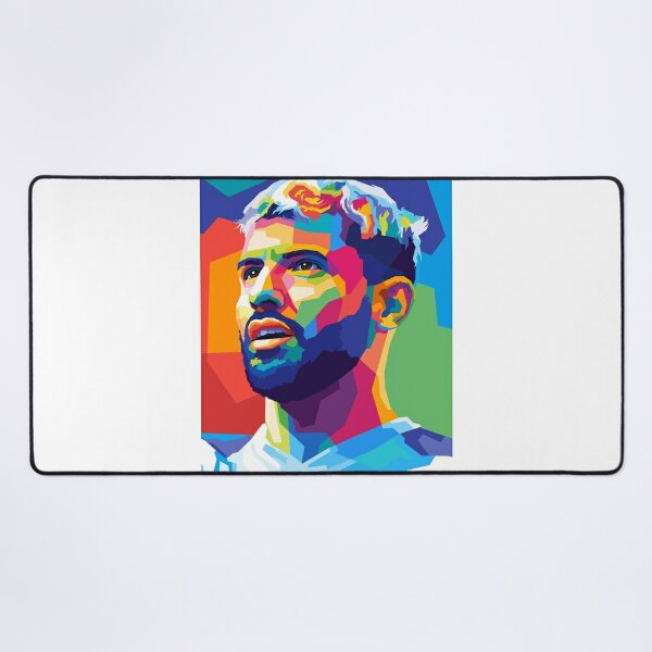 Kun Aguero Jersey Sticker for Sale by slawisa