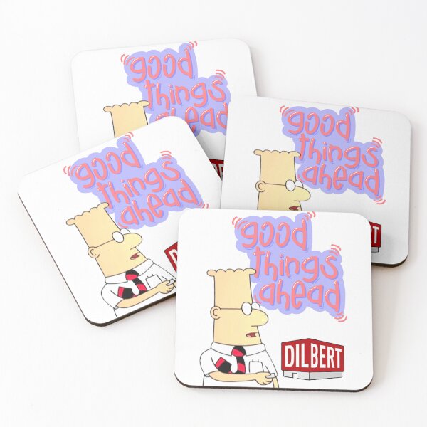 Item preview, Good Things Ahead-Dilbert     designed and sold by calimaurice1.
