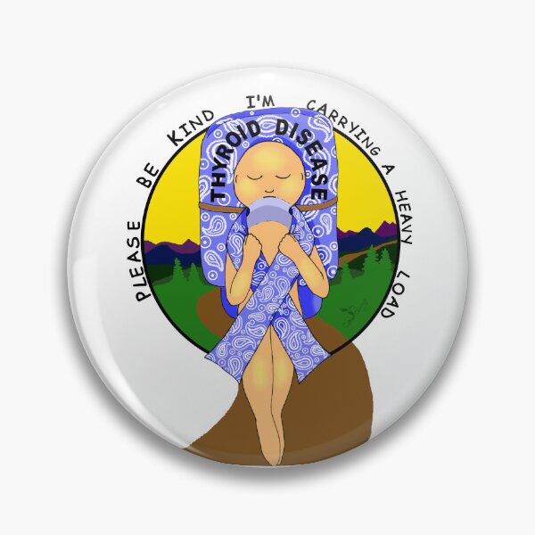 Item preview, Thyroid Disease Awareness designed and sold by cameoivory.