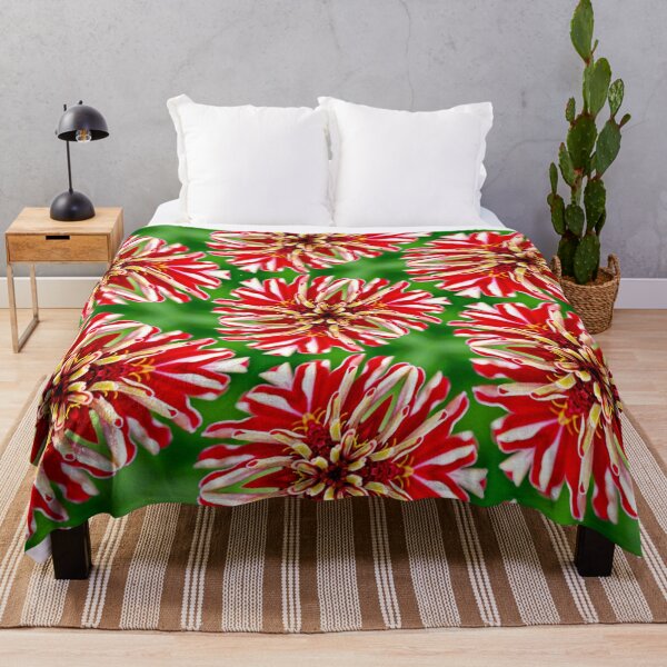 Item preview, Unique Red Flower Pattern designed and sold by Patternflower.