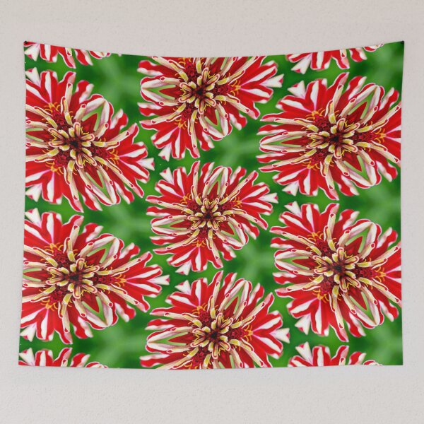 Item preview, Unique Red Flower Pattern designed and sold by Patternflower.