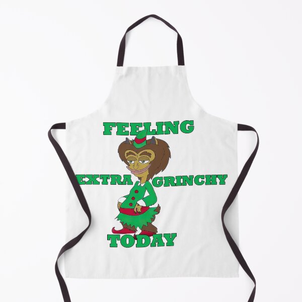 Item preview, BIG MOUTH Feeling Extra Grinchy Today | Maury Hormon Monster | Green designed and sold by NanarodsDesign.