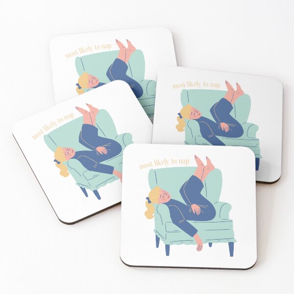Item preview, Most Likely To Take A Nap Girl Chair designed and sold by GSquaredDesigns.
