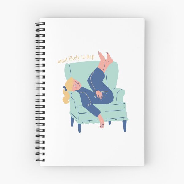 Item preview, Most Likely To Take A Nap Girl Chair designed and sold by GSquaredDesigns.