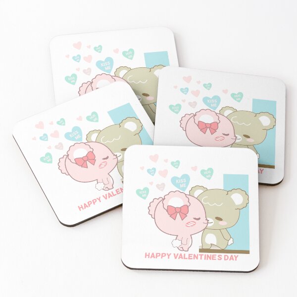 Item preview, Sugar Cubs Valentine's Day designed and sold by LadyCatFashion.