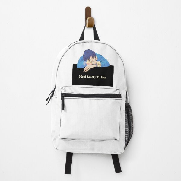Item preview, Most Likely To Take A Nap Anime Boy designed and sold by GSquaredDesigns.