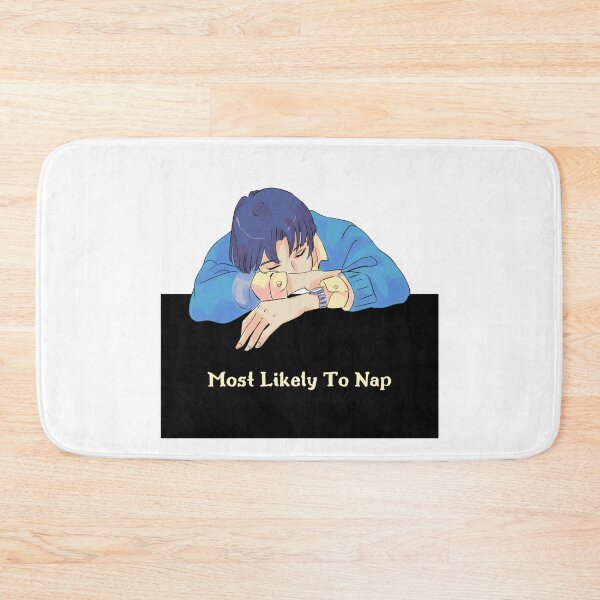 Item preview, Most Likely To Take A Nap Anime Boy designed and sold by GSquaredDesigns.