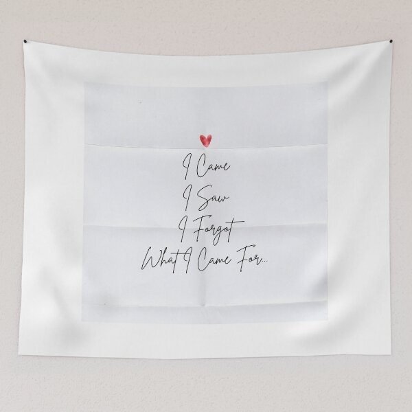 Item preview, I Came I Saw I Forgot Script designed and sold by GSquaredDesigns.
