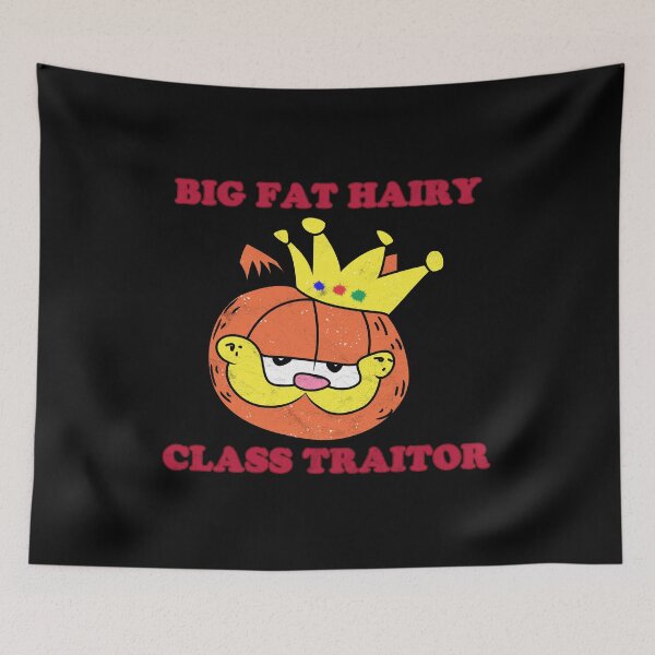 Item preview, Graphic Big Fat Hairy Cat Cartoon designed and sold by ElenaUysal.