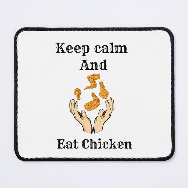 Item preview, Keep calm and eat chicken  designed and sold by Bms1996.