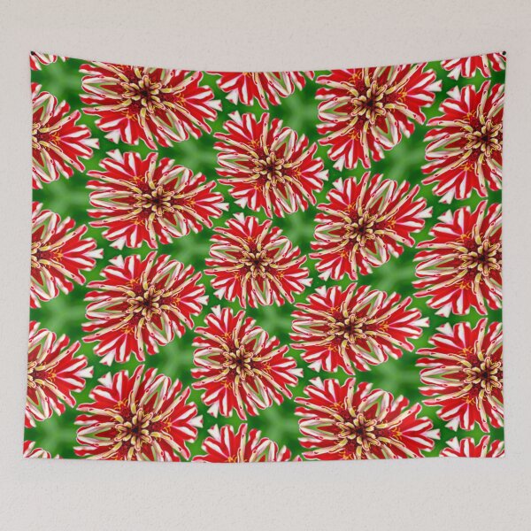 Item preview, Unique Red Flower Pattern designed and sold by Patternflower.