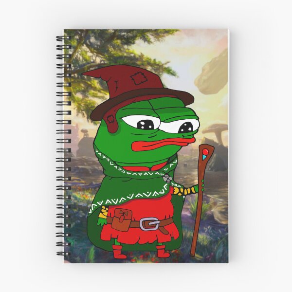 Item preview, Wizard Pepe Sorcerer Apu designed and sold by Slav-Art.