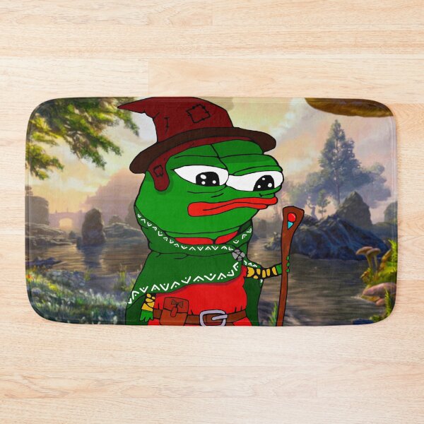 Item preview, Wizard Pepe Sorcerer Apu designed and sold by Slav-Art.