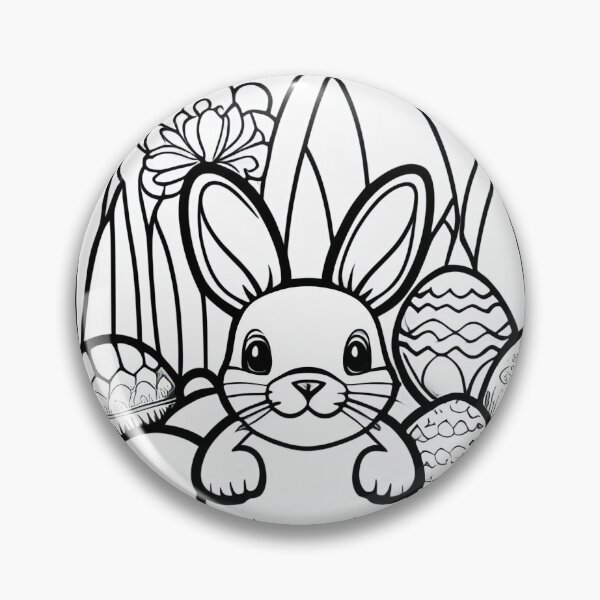 Item preview, easter coloring book design designed and sold by Leland-Hicks.