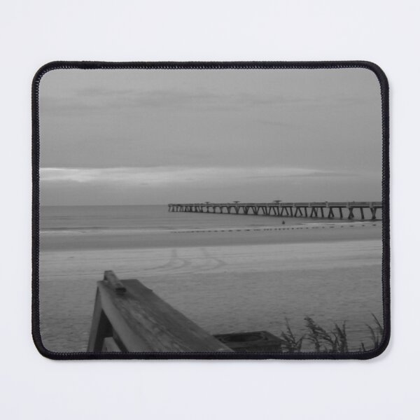 Item preview, The Pier Streching Out into Sea BW designed and sold by Craig Kauzmann.