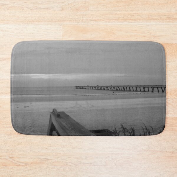 Item preview, The Pier Streching Out into Sea BW designed and sold by Craig Kauzmann.