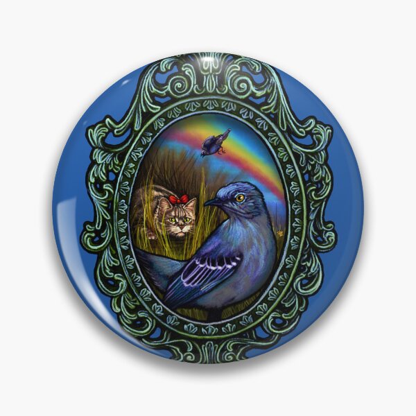 Item preview, Kitsch Cameo: Kitty Hunt designed and sold by FreyStrandDraws.