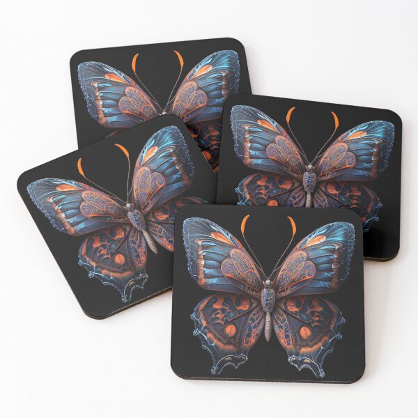 Item preview, Beautiful Blue and Orange Butterfly designed and sold by Expressive Vision.