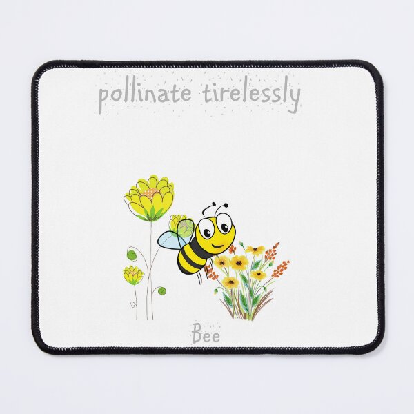 Item preview, Be a Bee! Pollinate your ideas. Digital Art Work. designed and sold by BrendaDesigner.