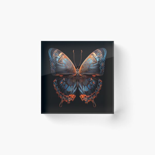 Item preview, Beautiful Blue and Orange Butterfly designed and sold by Expressive Vision.