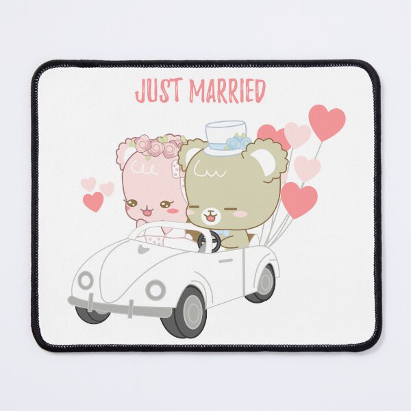 Item preview, Sugar Cubs Just Married! designed and sold by LadyCatFashion.