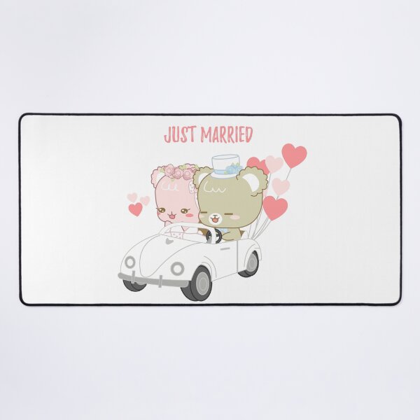 Item preview, Sugar Cubs Just Married! designed and sold by LadyCatFashion.