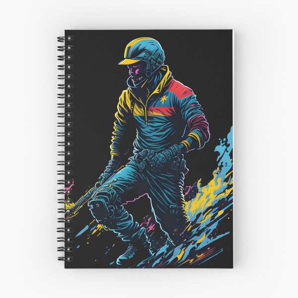 Item preview, Revolutionize Your Look: Digital Art and Clothing of a Vibrant Male Baseball Player designed and sold by Chromatic-Art.
