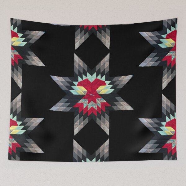 Item preview, Shawl Dancer Star Quilt Design - Red Dress designed and sold by Dee Croaker Artistry.