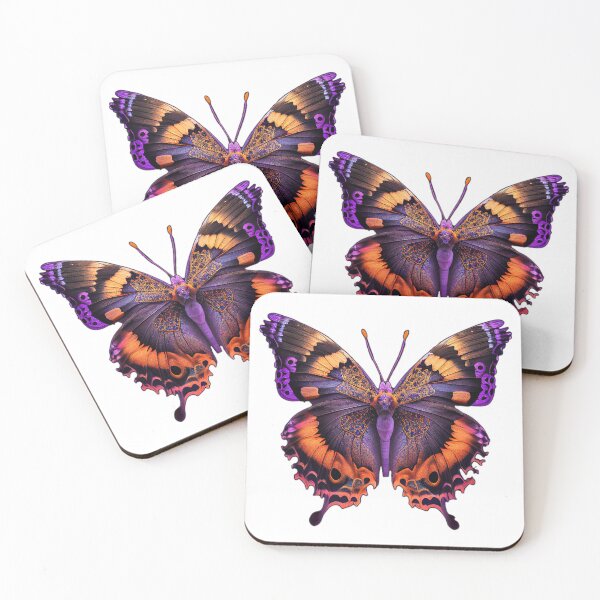 Item preview, Beautiful Vibrant Purple and Orange Butterfly designed and sold by Expressive Vision.